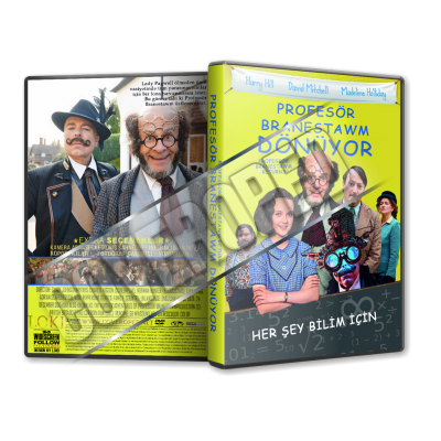 Professor Branestawm Returns - 2015 Türkçe Dvd Cover Tasarımı